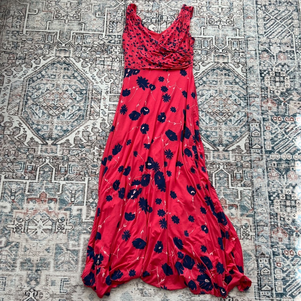 Boden | Georgia Ruched Empire Waist Maxi sz 8